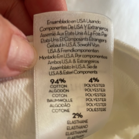 Mother White Pixie Ankle Fray Button Fly in Fairest Of Them All, size 25 - Picture 10 of 10